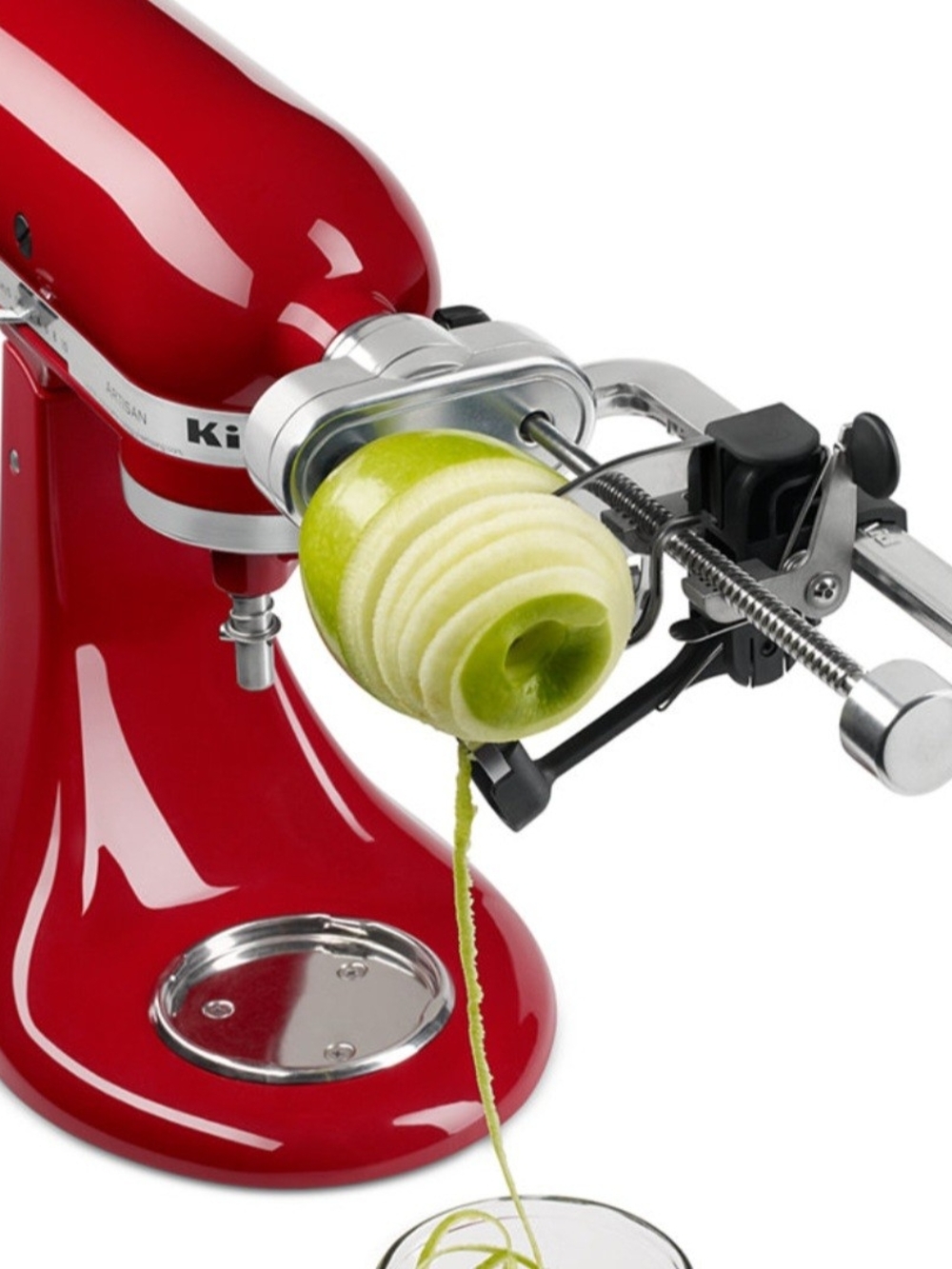 KitchenAid NWT    5 Blade Spiralizer With Peel Core And Slice Functions KSM1APC